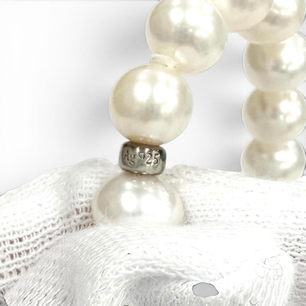 TIFFANY Authentic White Pearl Necklace - Picture 8 of 8